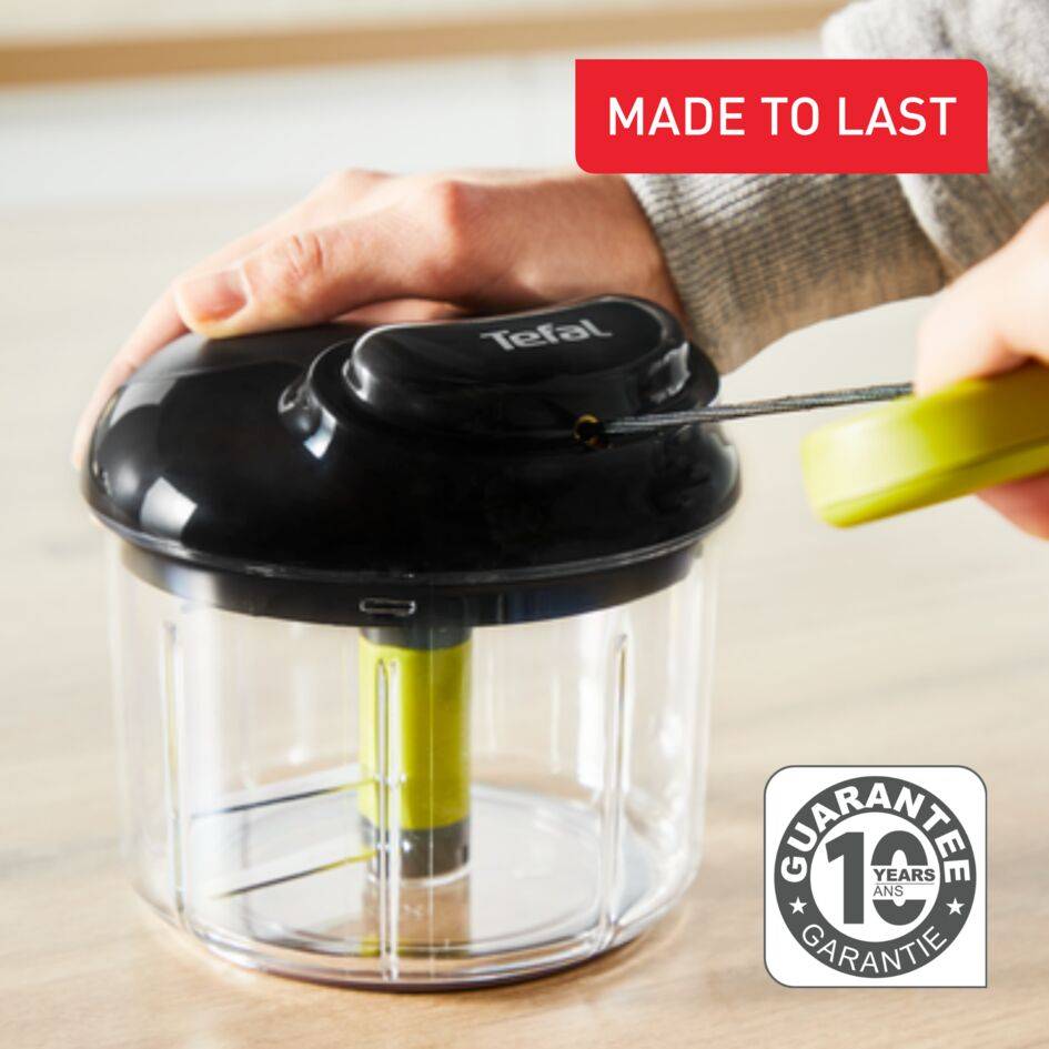 5-sekundowy rozdrabniacz ręczny; w zestawie: rozdrabniacz 900 ml + ostrze do kruszenia lodu