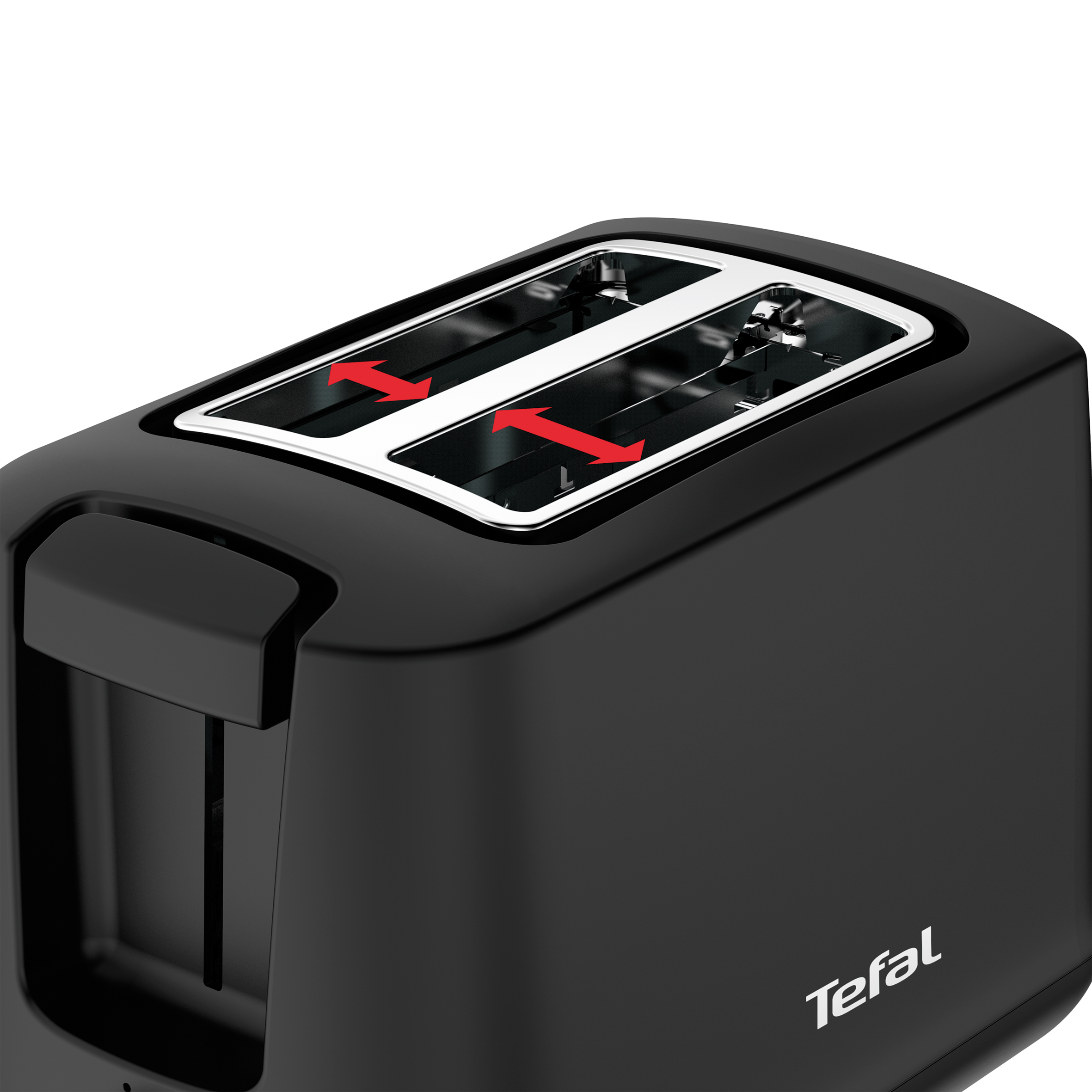TEFAL TOASTER 2S Matt black TT165N15