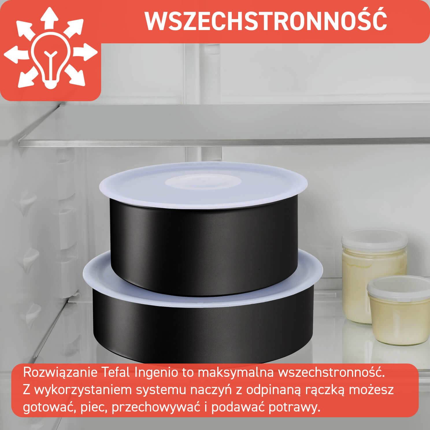 Zestaw patelni i garnków TEFAL INGENIO UNLIMITED - 13 elementów