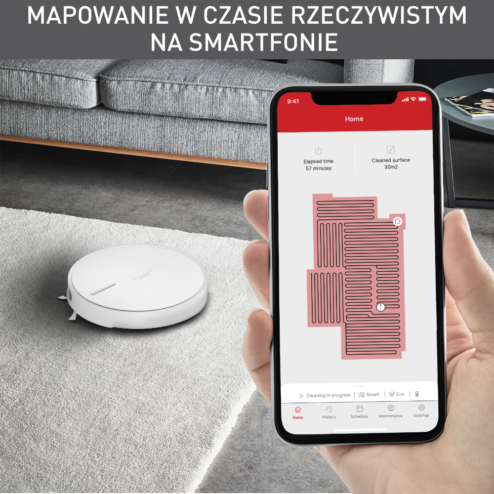 ROBOT X-PLORER S60 BIALY RG7447