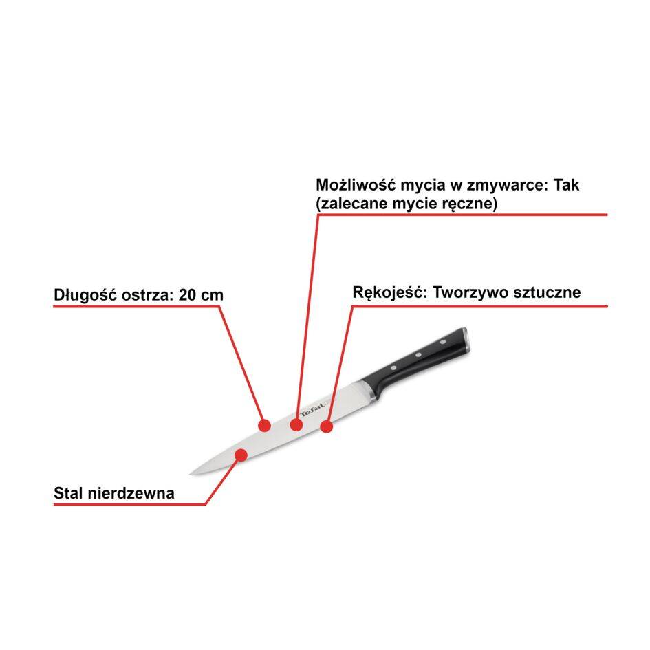 Nóż do krojenia TEFAL ICE FORCE 20cm
