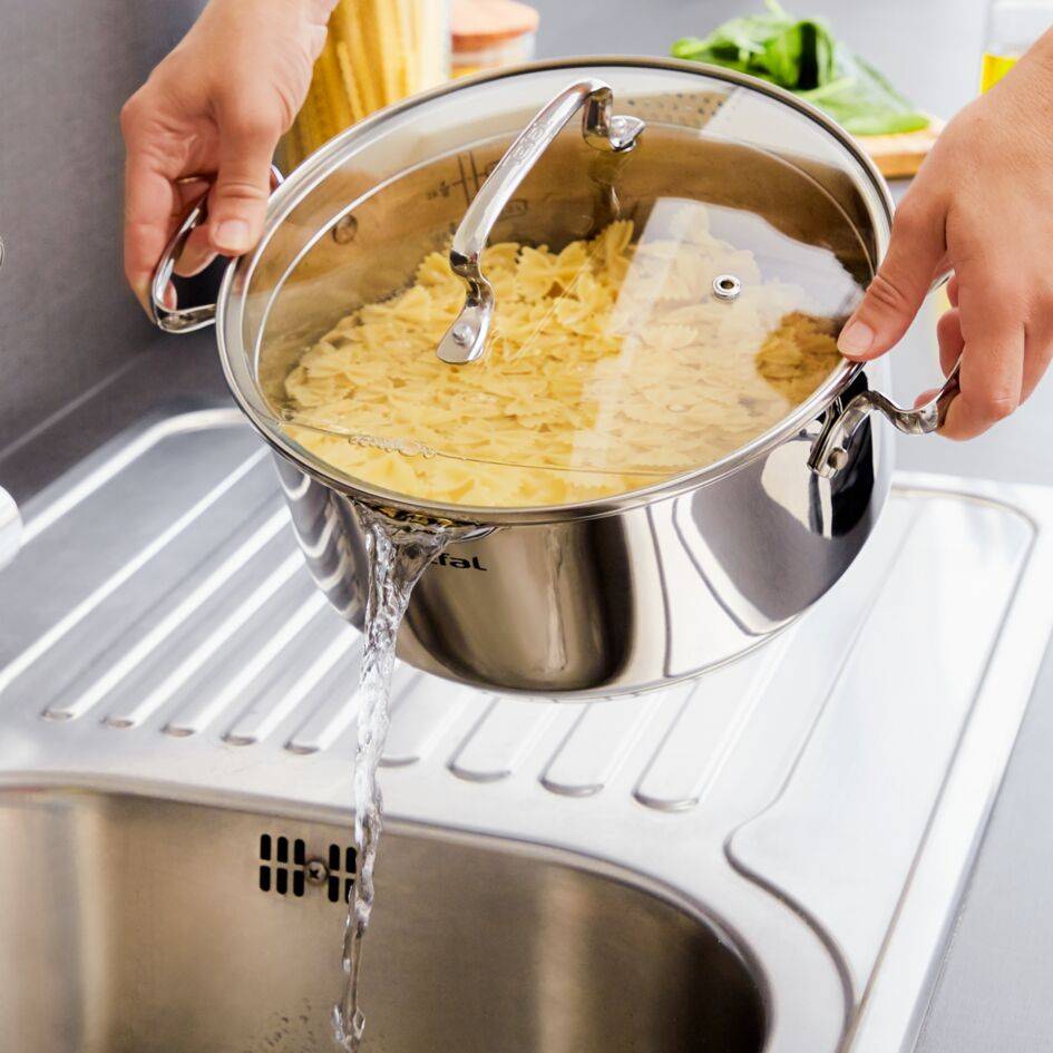 Garnek, Tefal Duetto+, 5L, 24cm, pokrywka