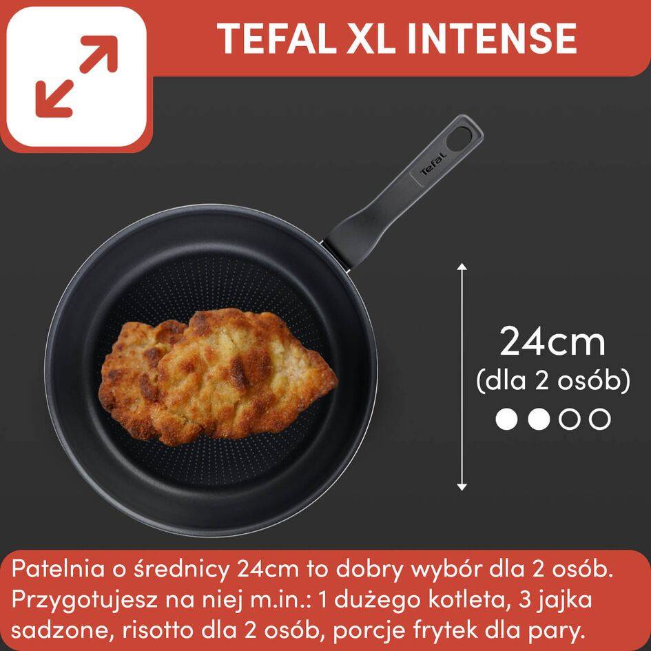 Patelnia TEFAL XL INTENSE 24cm