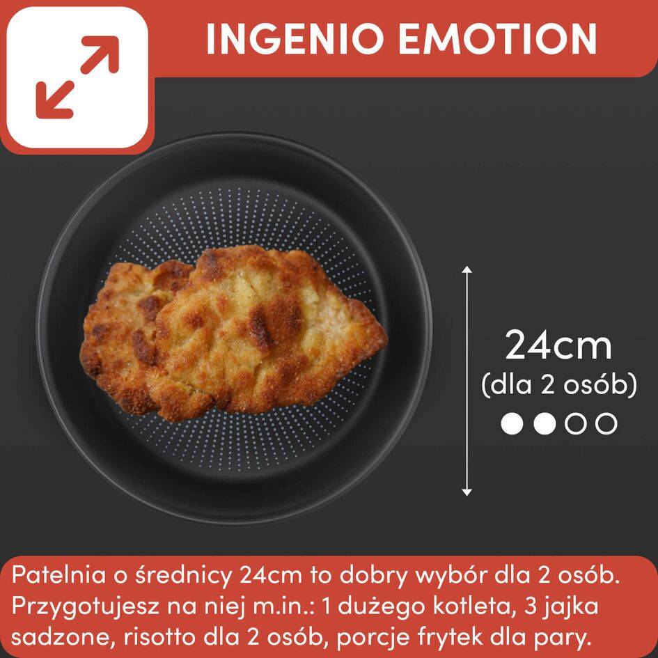 Patelnia TEFAL INGENIO EMOTION 24 cm