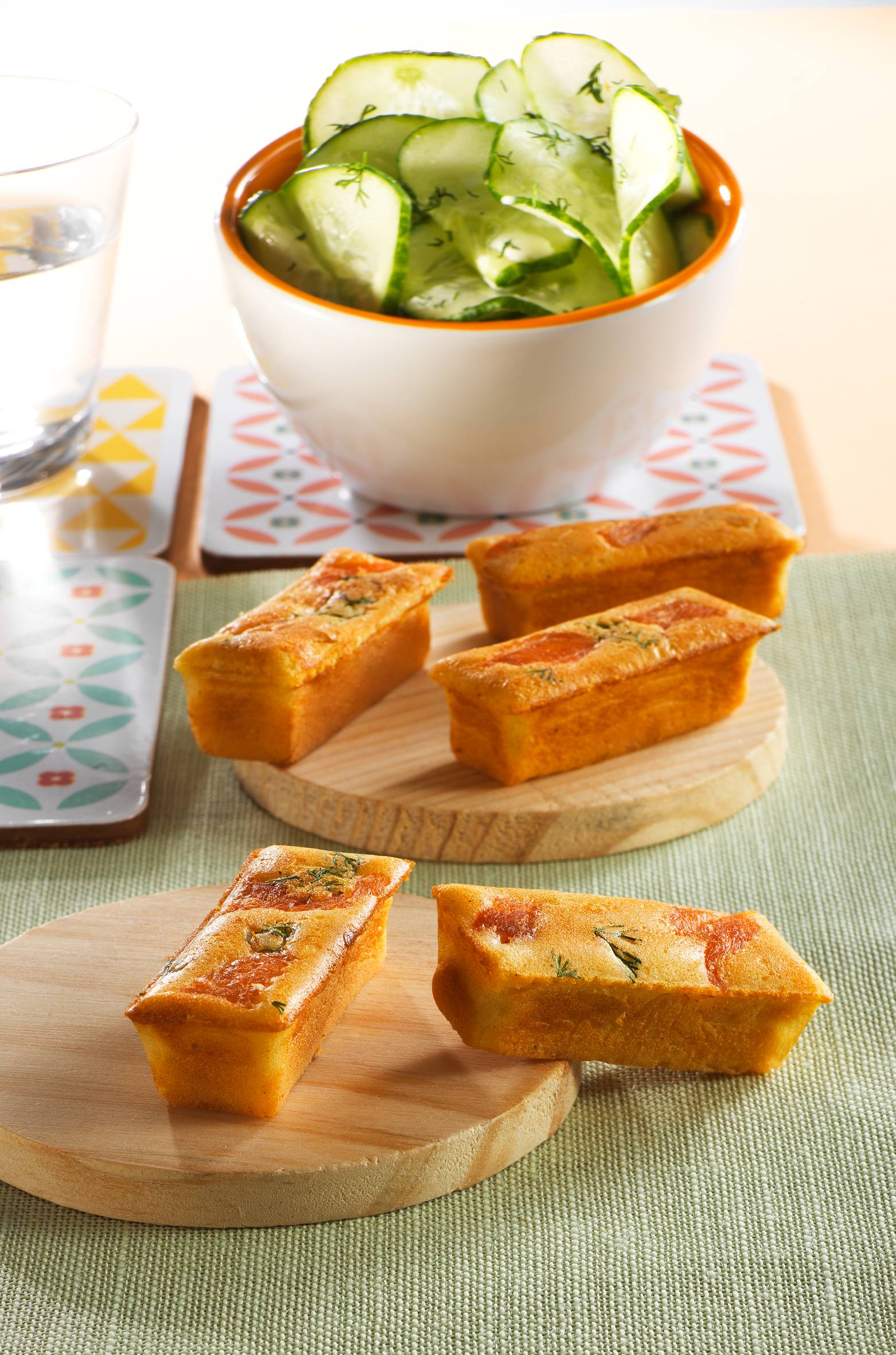 Pudełko z 2 gładkimi mini wkładkami Snack Collection XA801312