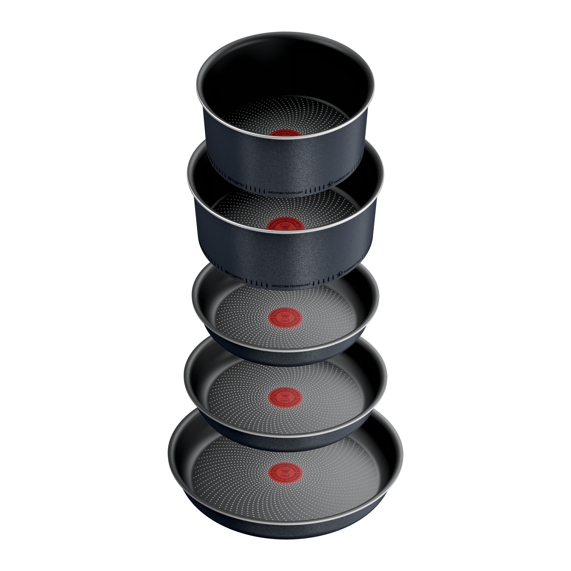 Zestaw garnków TEFAL INGENIO SO'LIGHT - 11 elementów