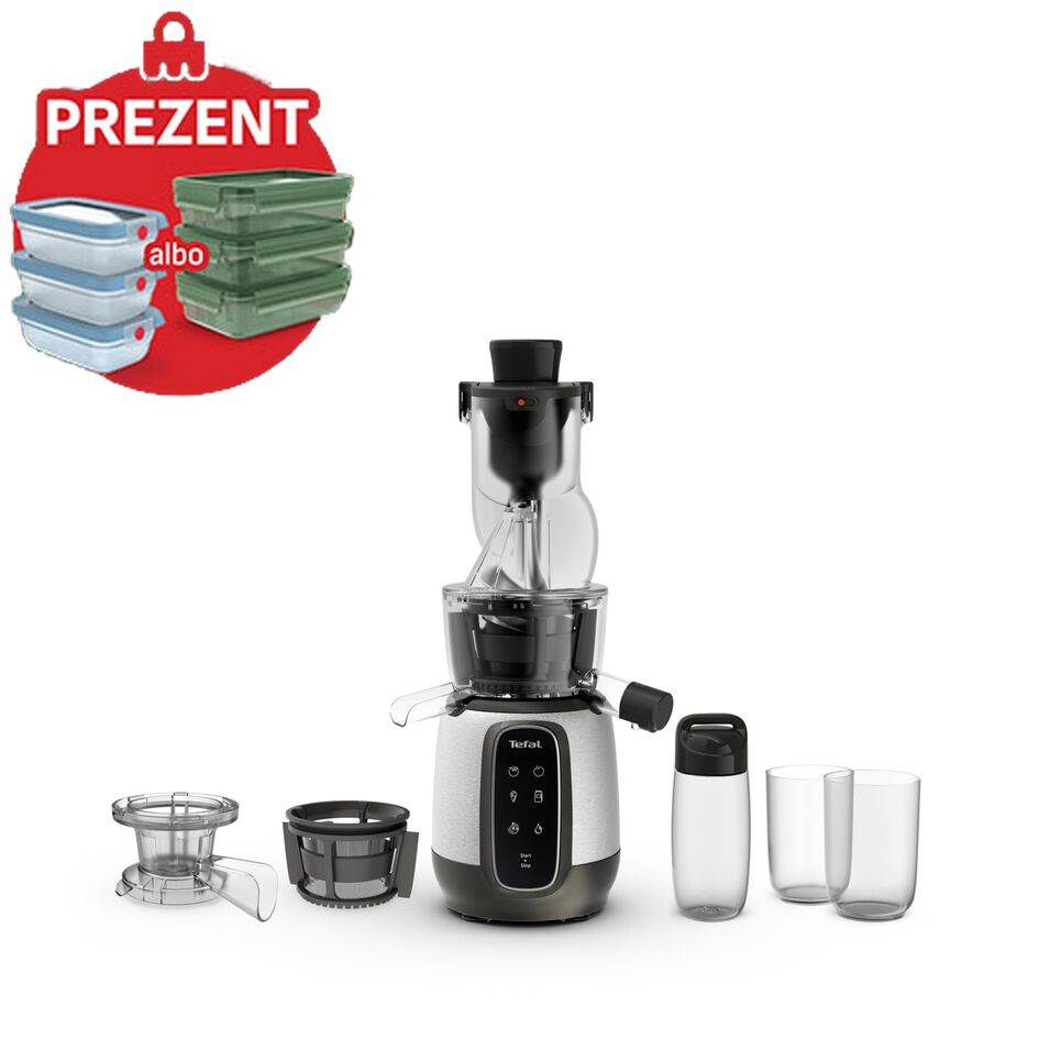Wyciskarka wolnoobrotowa TEFAL ULTRA JUICE DIGIT ZC605D38