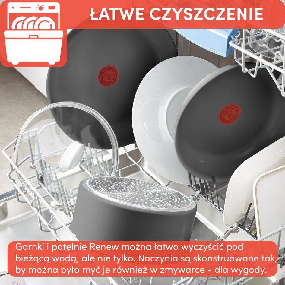 Zestaw garnków TEFAL INGENIO RENEW - 4 elementy