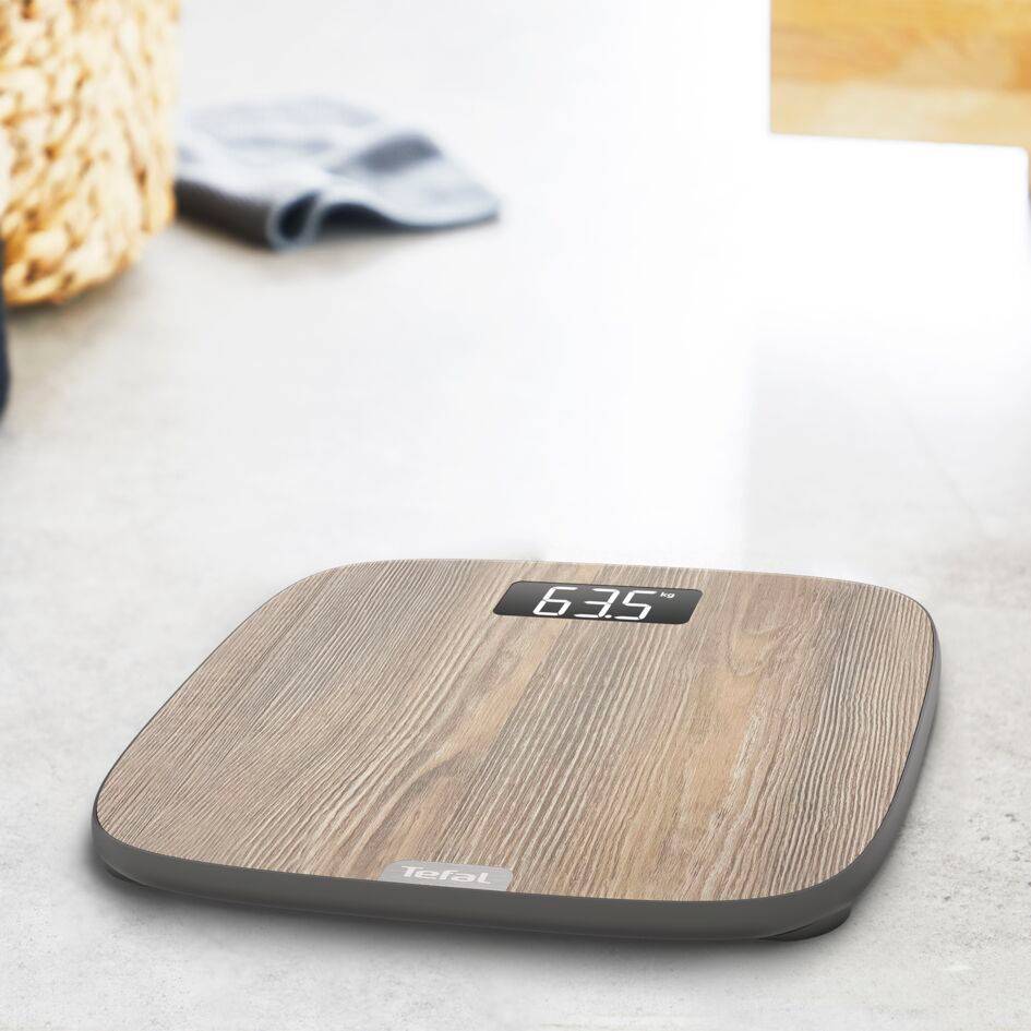 Waga łazienkowa, Tefal Origin, 160 kg, wyświetlacz, baterie
