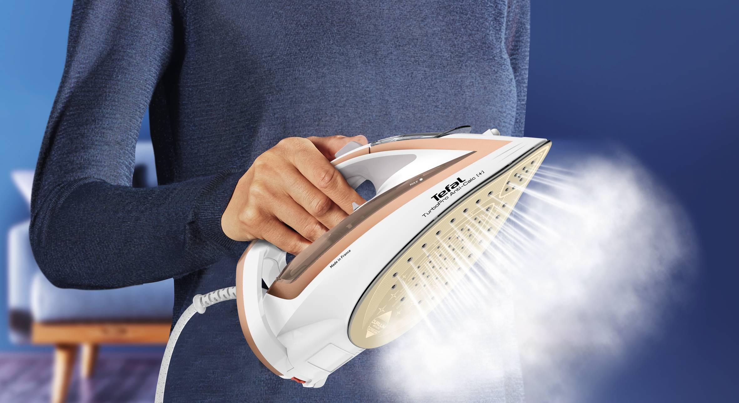 Turbo Pro Anti-Calc FV5687 Turbo wydajne prasowanie