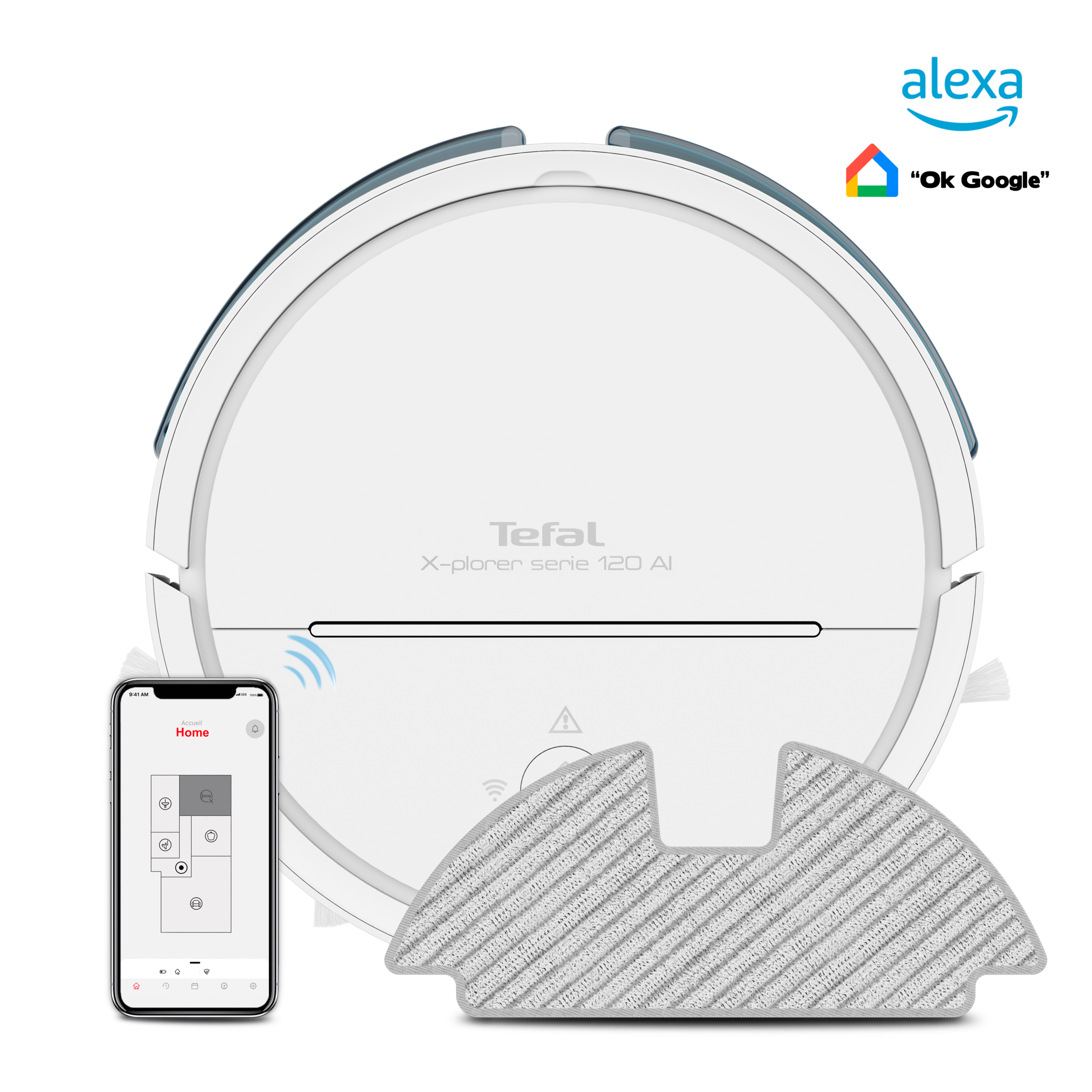 ROBOT X-PLORER S120AI BIAŁY RG7865WH