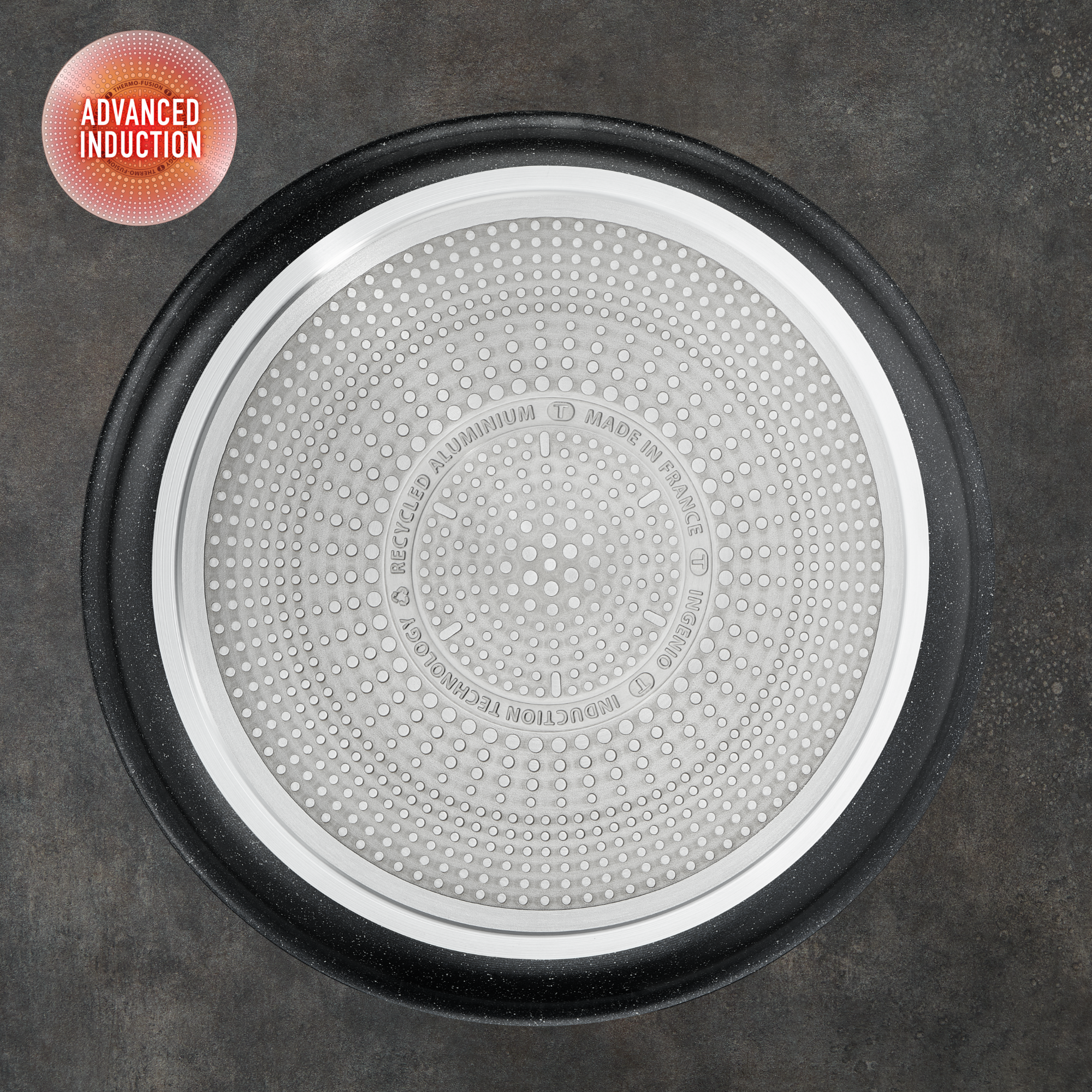 Zestaw patelni i garnków TEFAL INGENIO BLACK STONE - 7 elementów