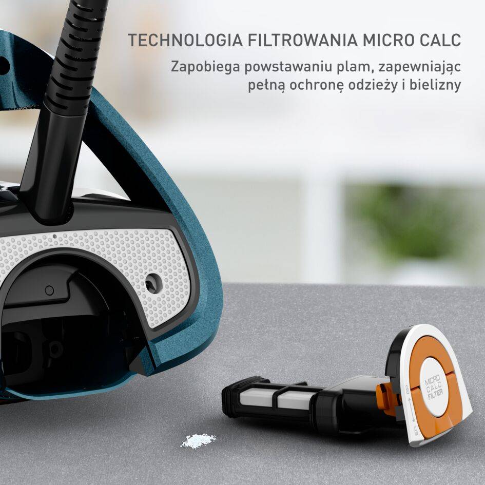 Ultimate Pure, żelazko parowe, wysokowydajna moc pary