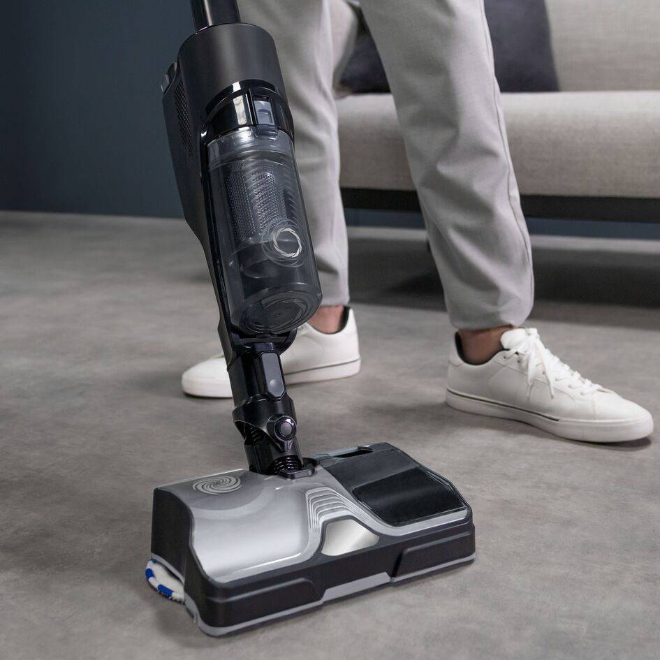 Odkurzacz bezprzewodowy, Tefal Combo 2 w 1, 215 W, 60 min, mopujący