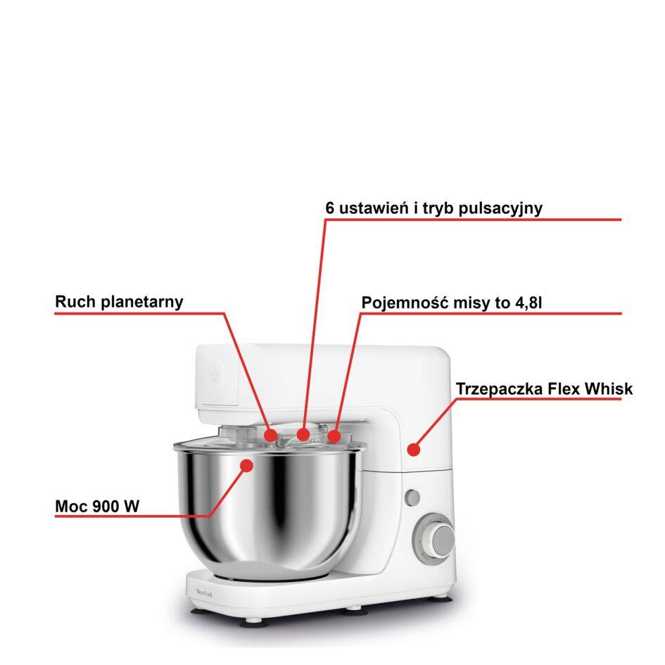 Robot planetarny TEFAL MASTERCHEF ESSENTIAL QB150138