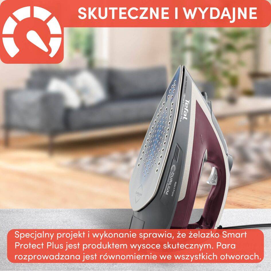Żelazko parowe, Tefal Smart Protect Plus FV6870, tryb auto