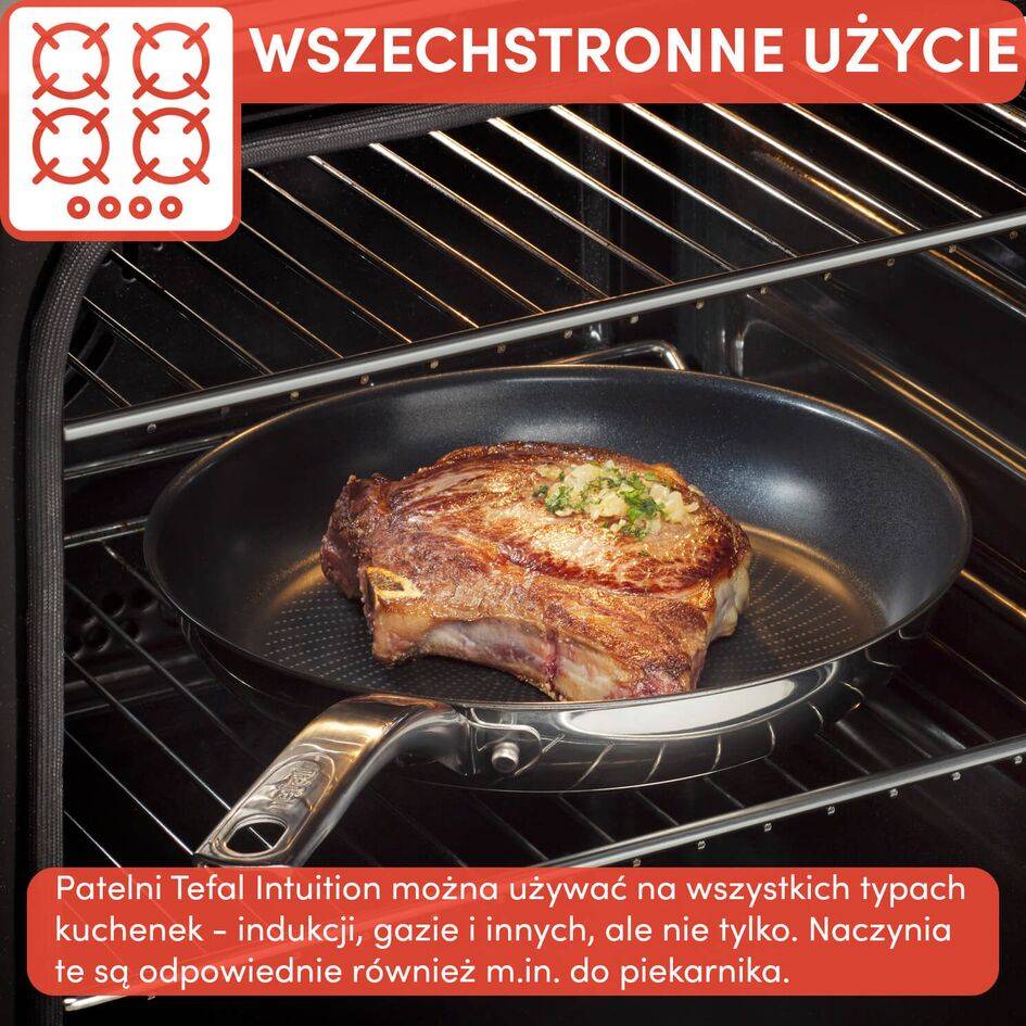 Patelnia TEFAL INTUITION 24cm