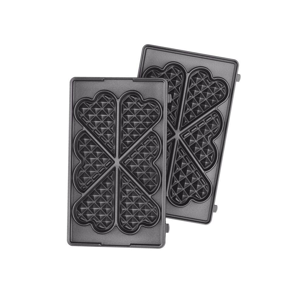 2 płytki do gofrów w kształcie serca Snack Collection XA8106F0