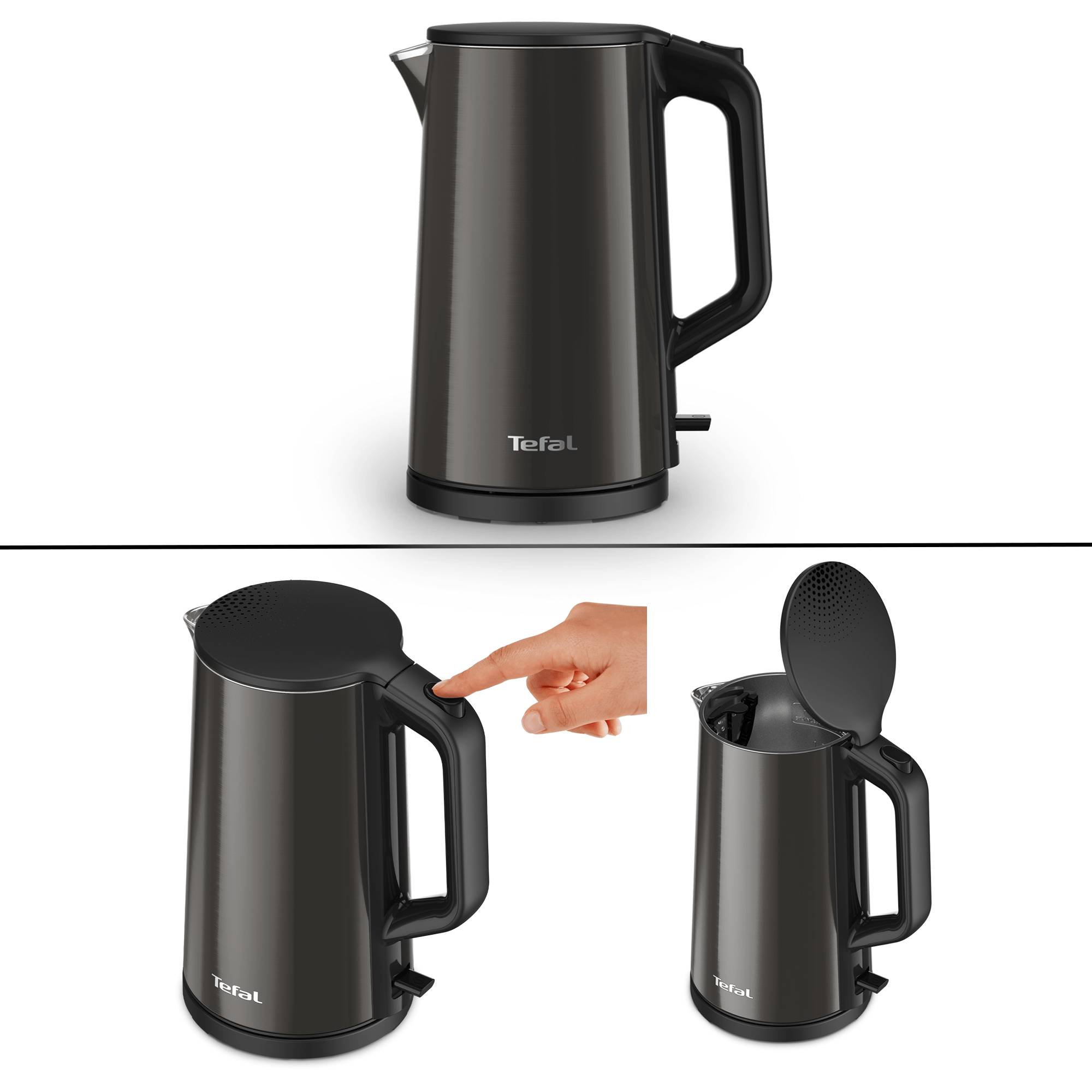 Czajnik elektryczny TEFAL DOUBLE LAYER 1,5l KI583E10