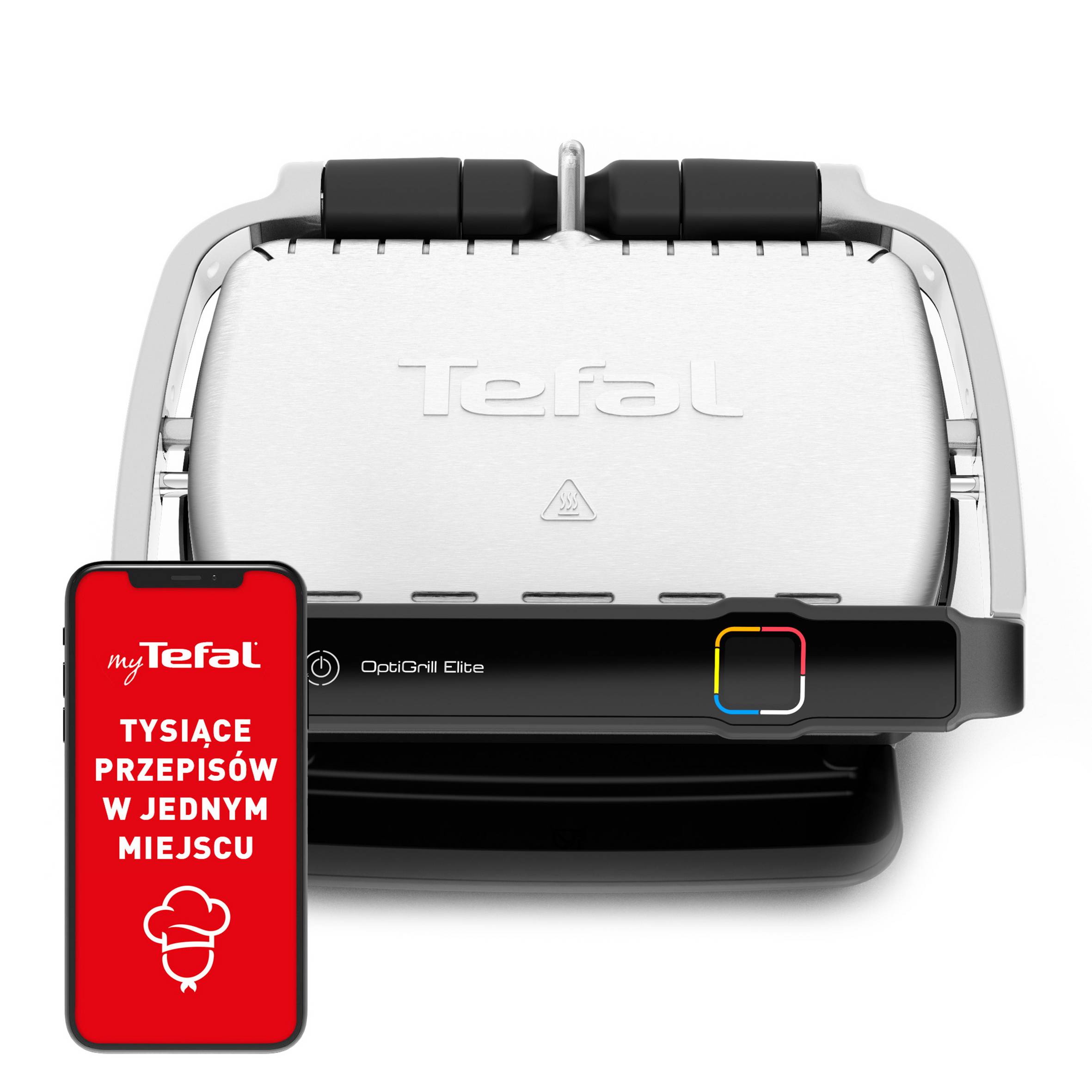 Grill elektryczny TEFAL OPTIGRILL ELITE GC750D