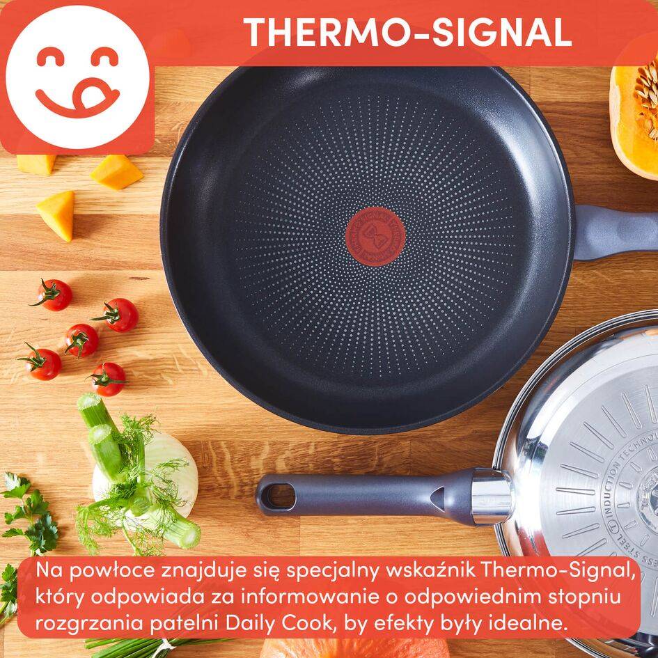 Patelnia grillowa TEFAL DAILY COOK 26cm