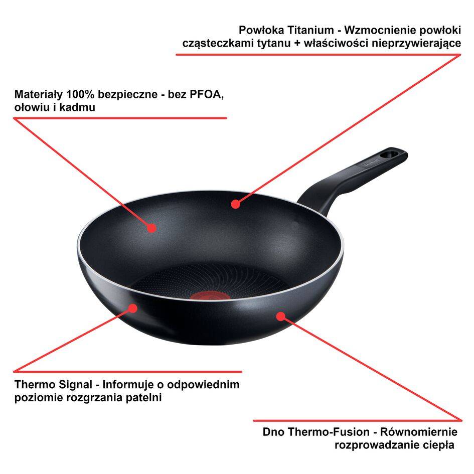 Wok TEFAL GENEROUS COOK 28cm