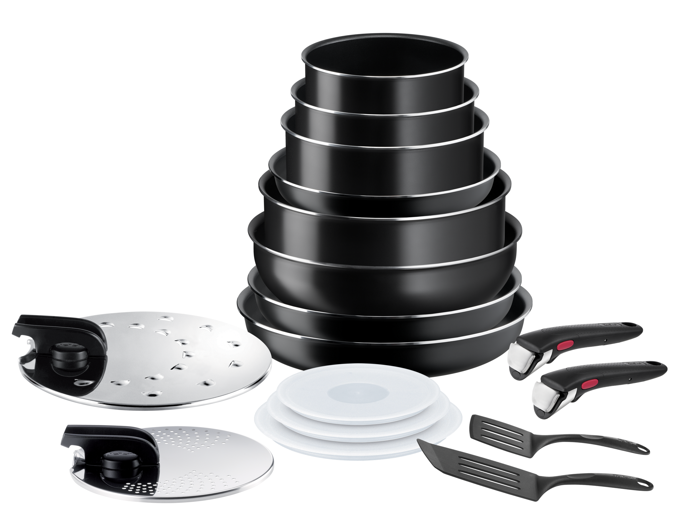 Zestaw garnków i patelni TEFAL INGENIO EASY ON - 17 elementów