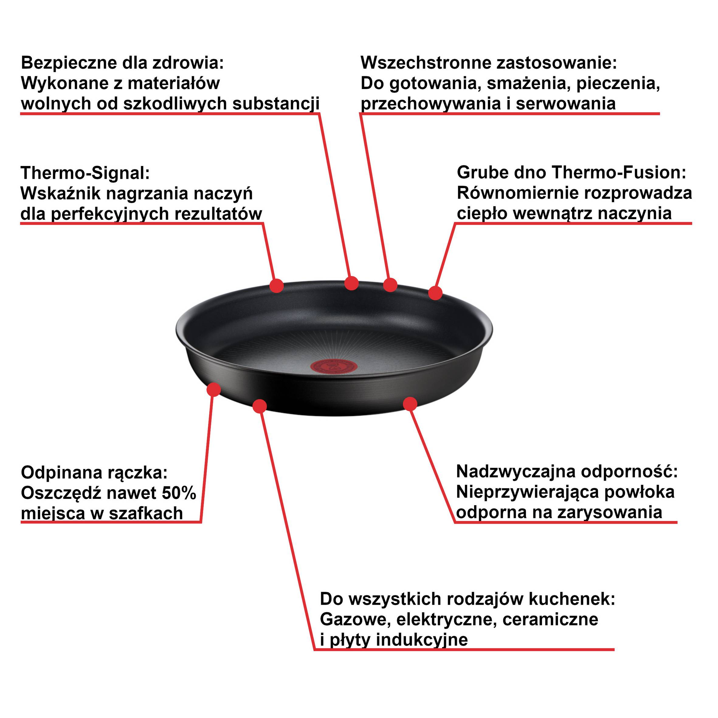 Patelnia TEFAL INGENIO UNLIMITED 24cm