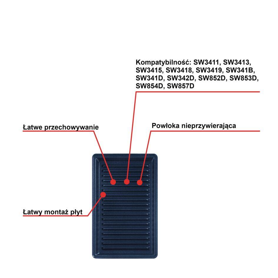 Dodatkowe płyty Snack Collection: Panini XA800312