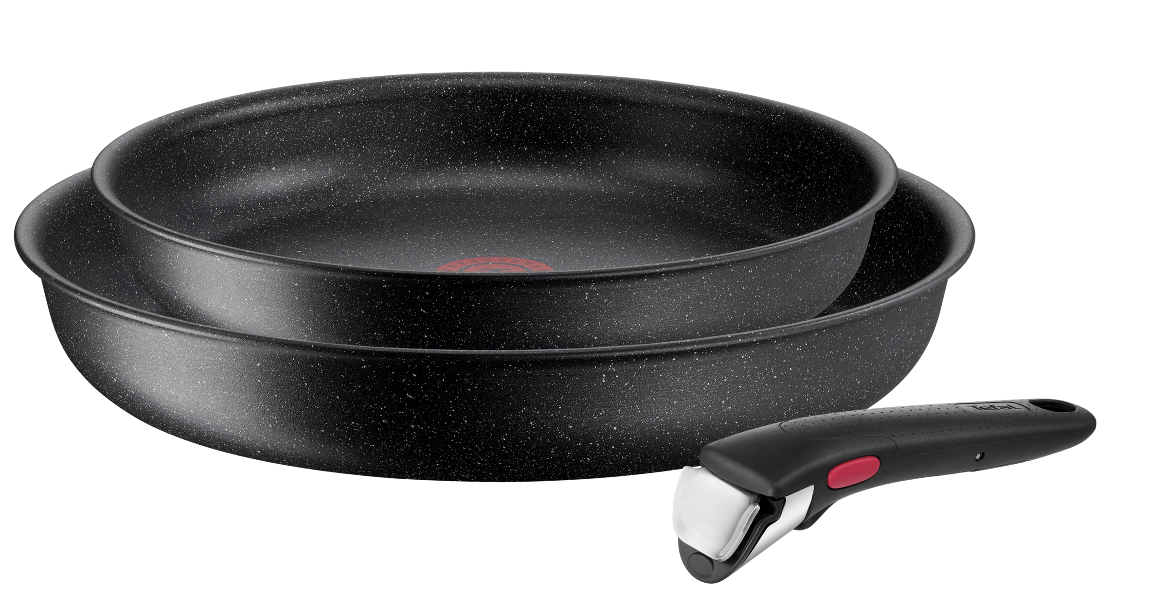 Zestaw patelni TEFAL INGENIO BLACK STONE - 3 elementy
