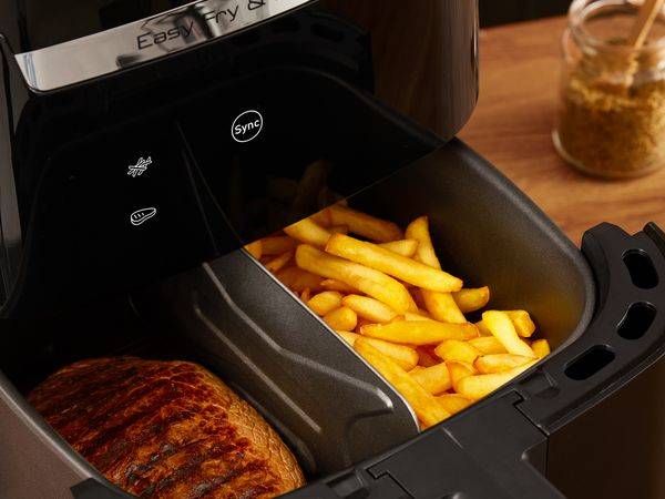 Wielofunkcyjna frytkownica beztłuszczowa TEFAL EASY FRY&GRILL XXL EY8018