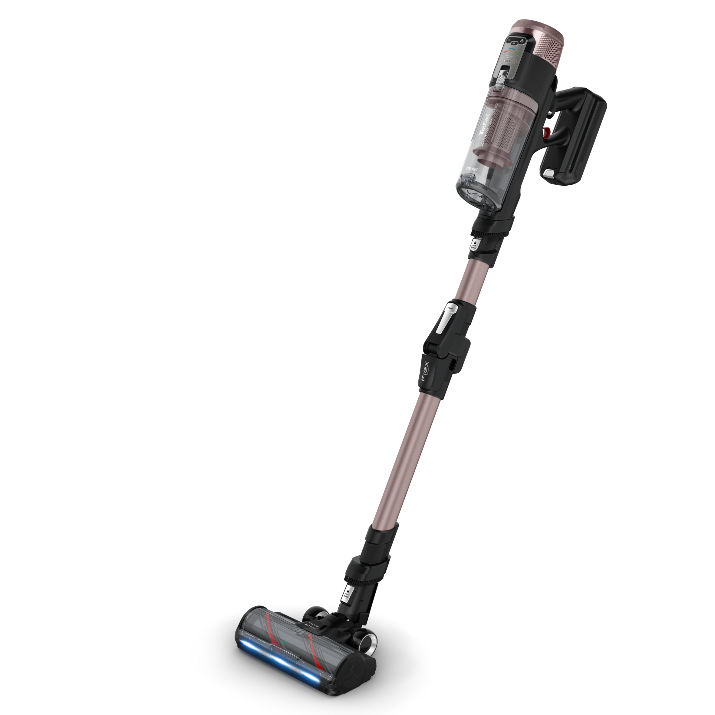 Odkurzacz bezprzewodowy, Tefal X-Force Flex 16.60, 315 AW, 120 min, mopowanie 