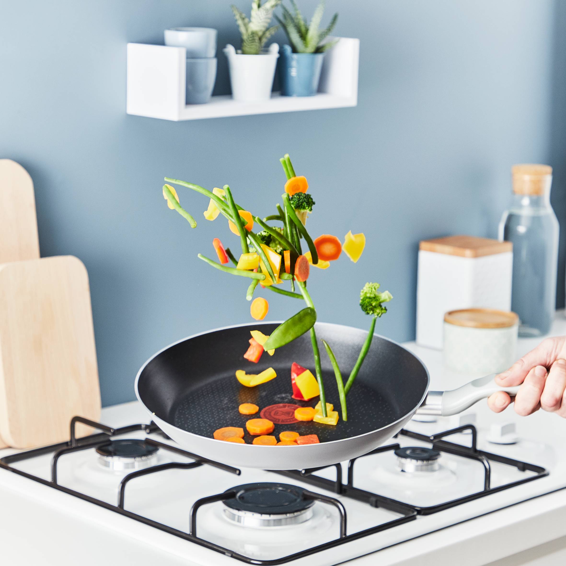 Zestaw patelni TEFAL AIR COOK 24/28cm