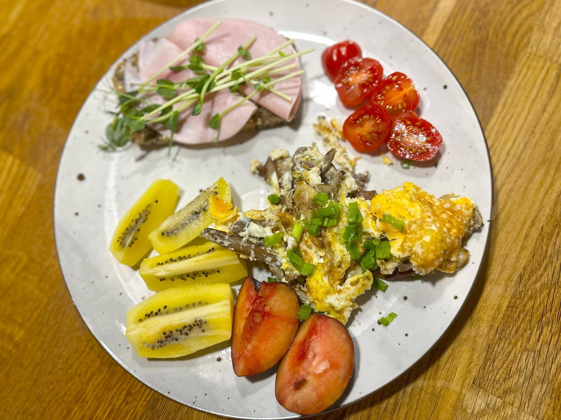 Jajka na boczniakach - przepisy Cook4Me | Tefal