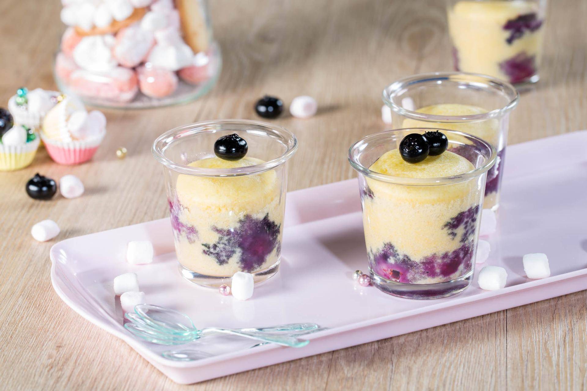 Biszkopt borówkowy - przepisy Cook4Me | Tefal