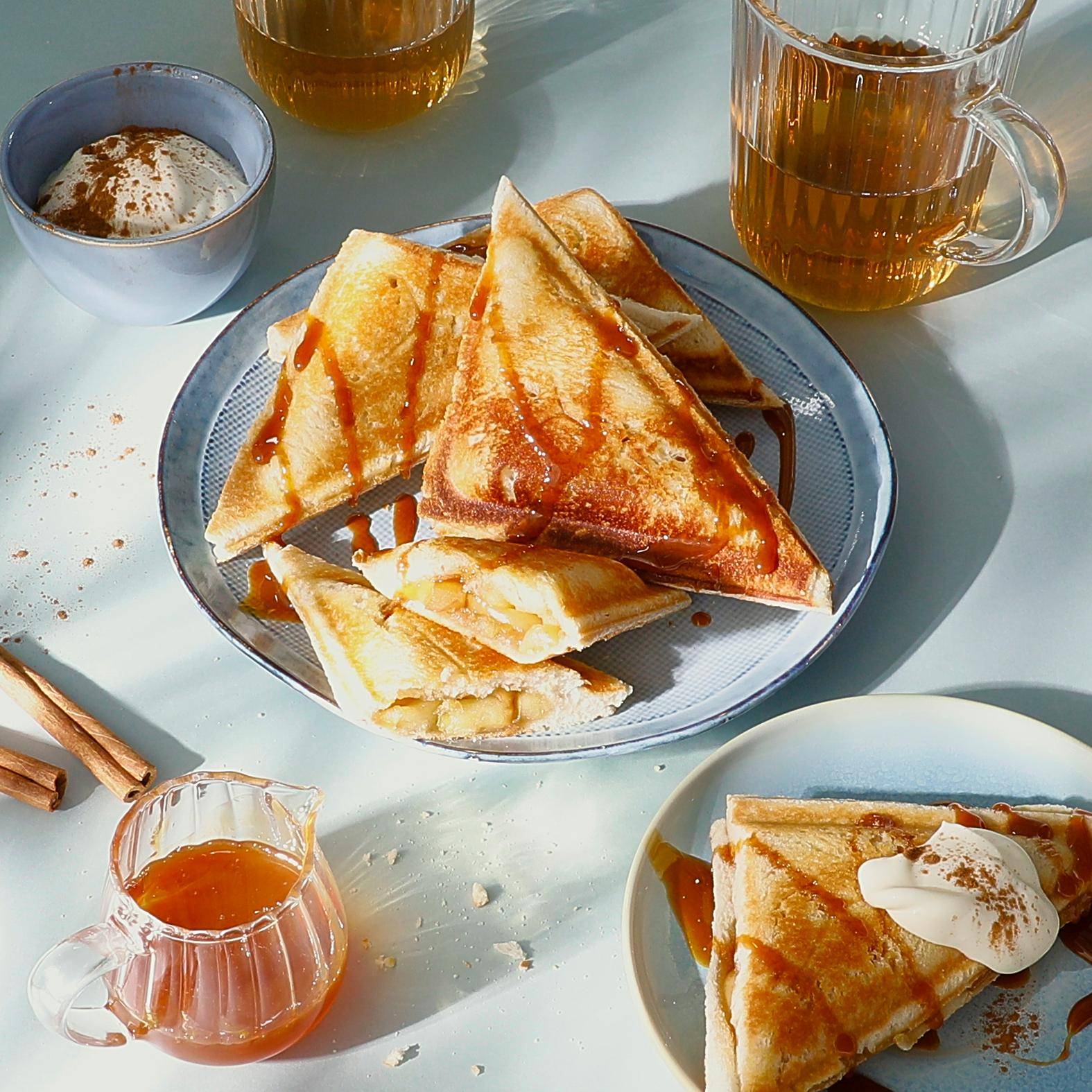 Opiekana kanapka tostowa typu „tatin” - przepisy Snack Collection MECHANICAL | Tefal