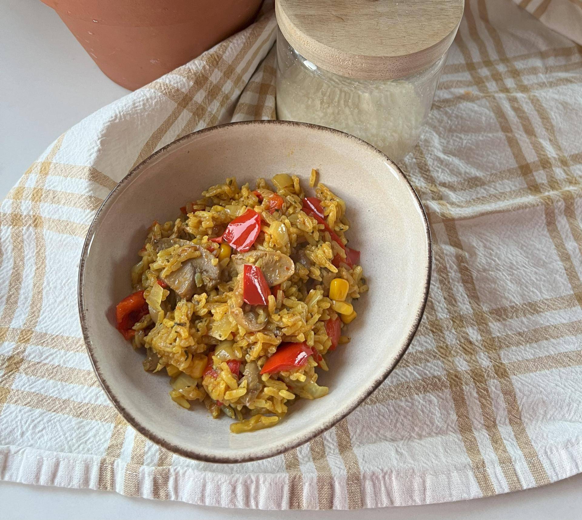 Ekspresowy ryż z warzywami - przepisy Cookeo V3 | Tefal