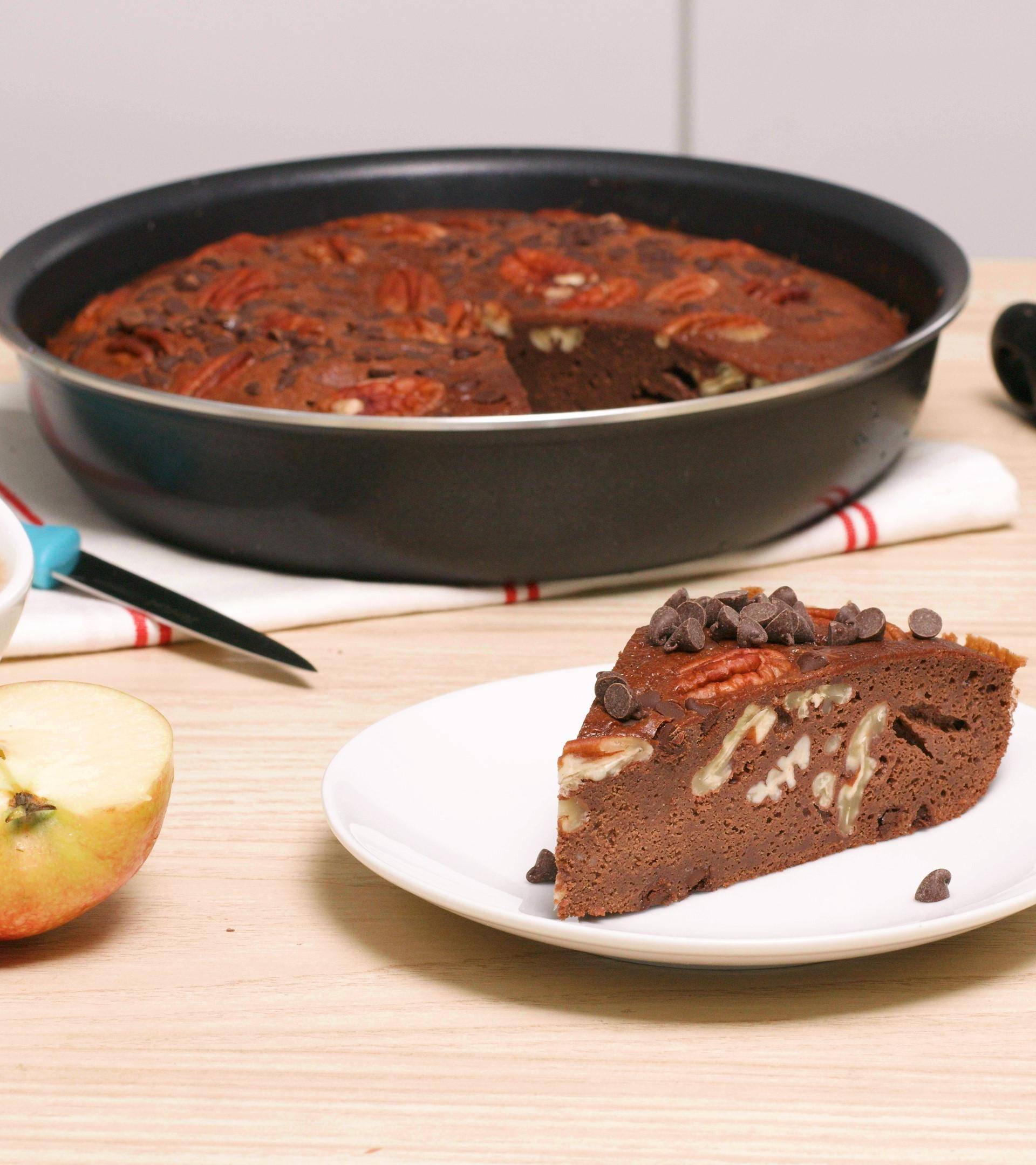 Brownie z musem jabłkowym - przepisy Patelnie i Garnki | Tefal