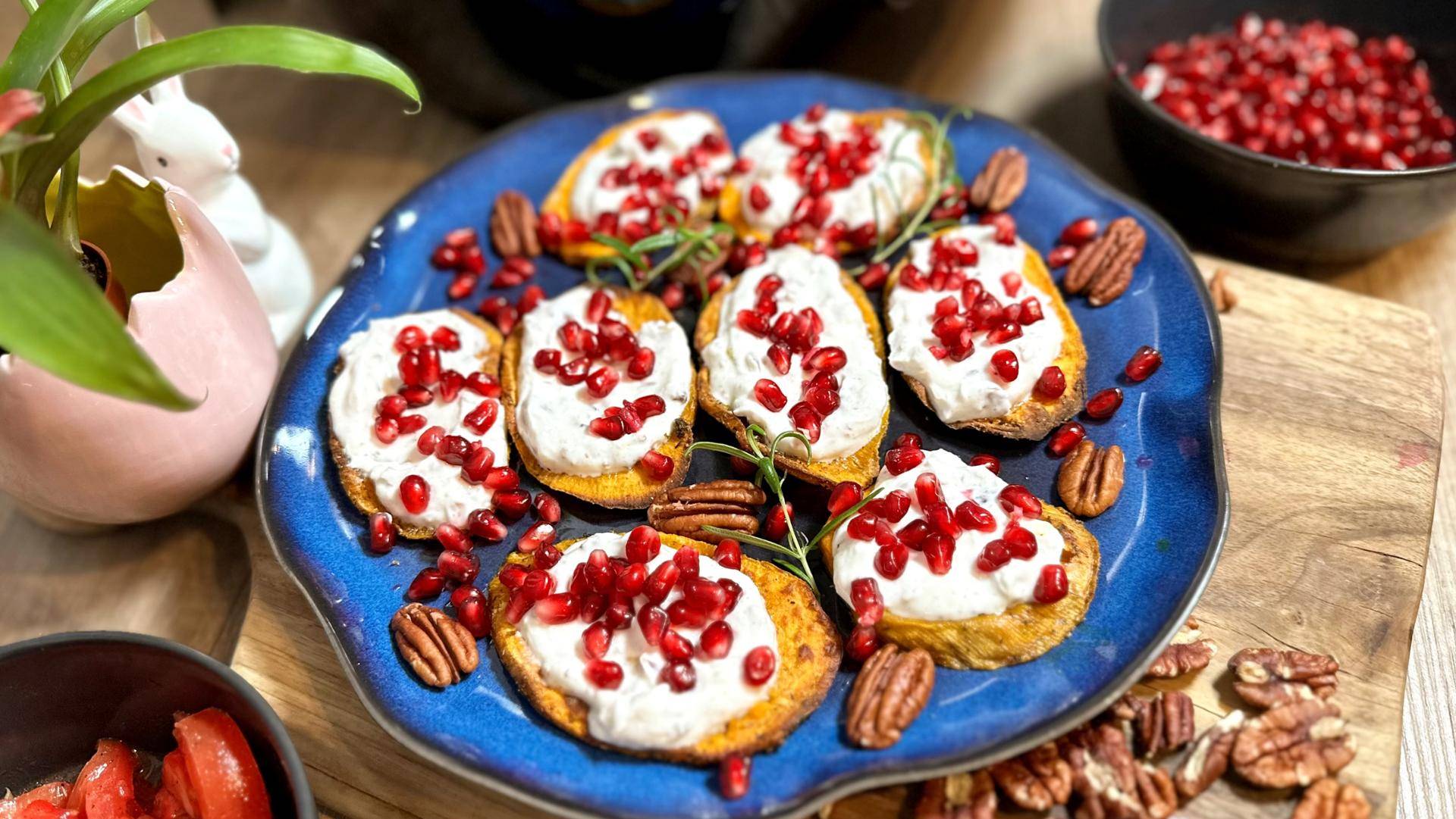 Kanapki z batata - przepisy Cook4Me | Tefal