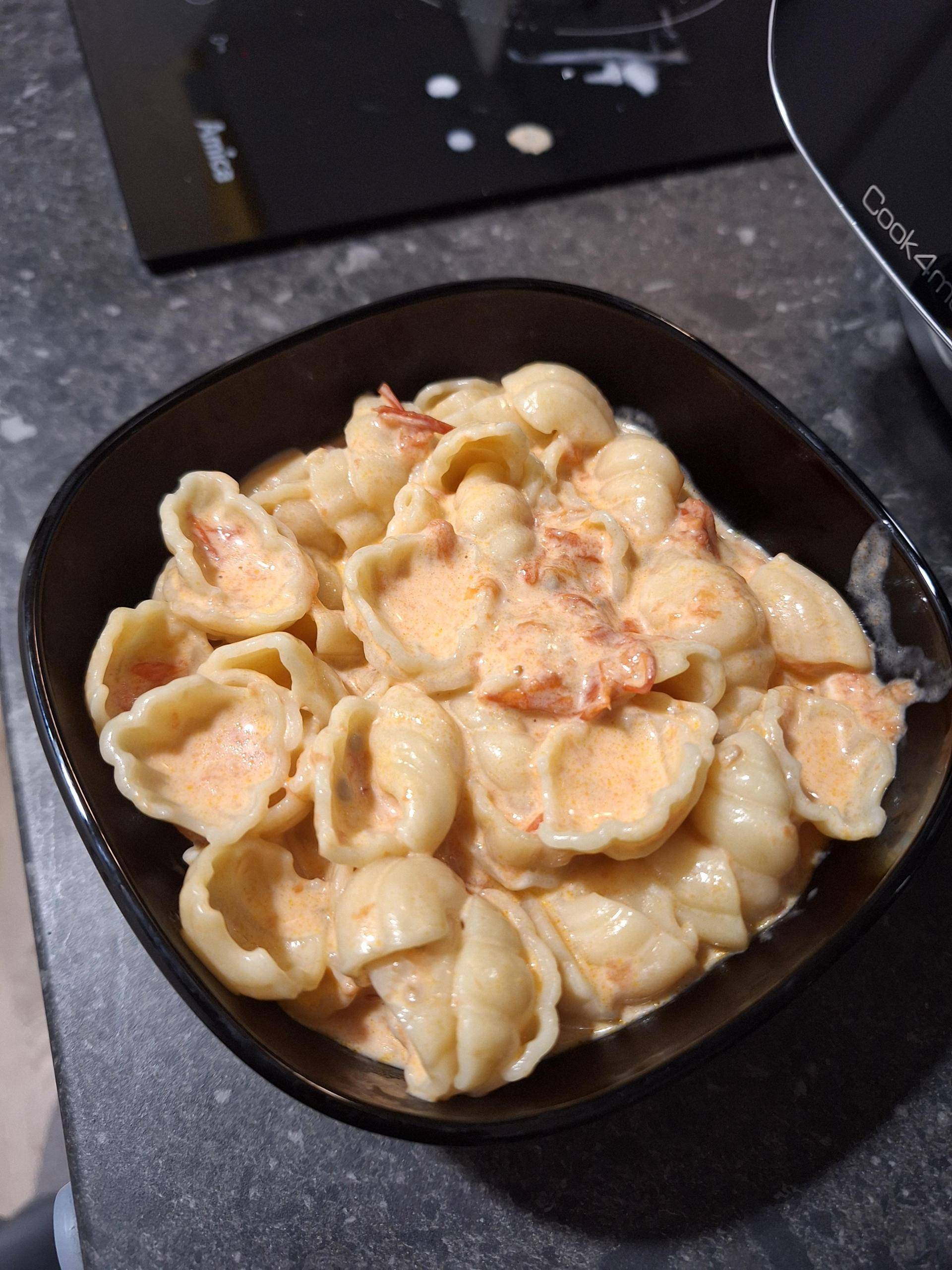 Pasta cream cheese z pomidorami - przepisy Cookeo V3 | Tefal
