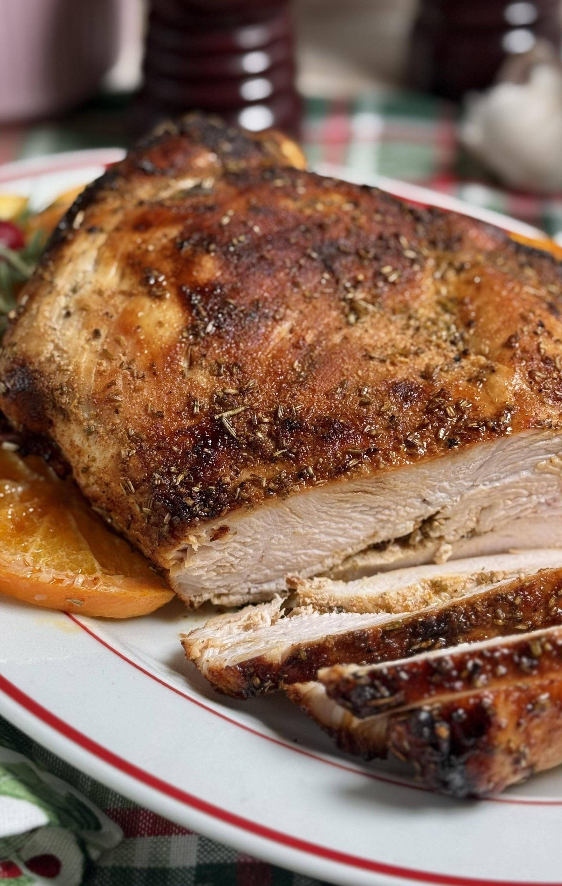 Indyk pieczony w pomarańczach i miodzie - przepisy EASY FRY OVEN & GRILL 9 in 1 | Tefal