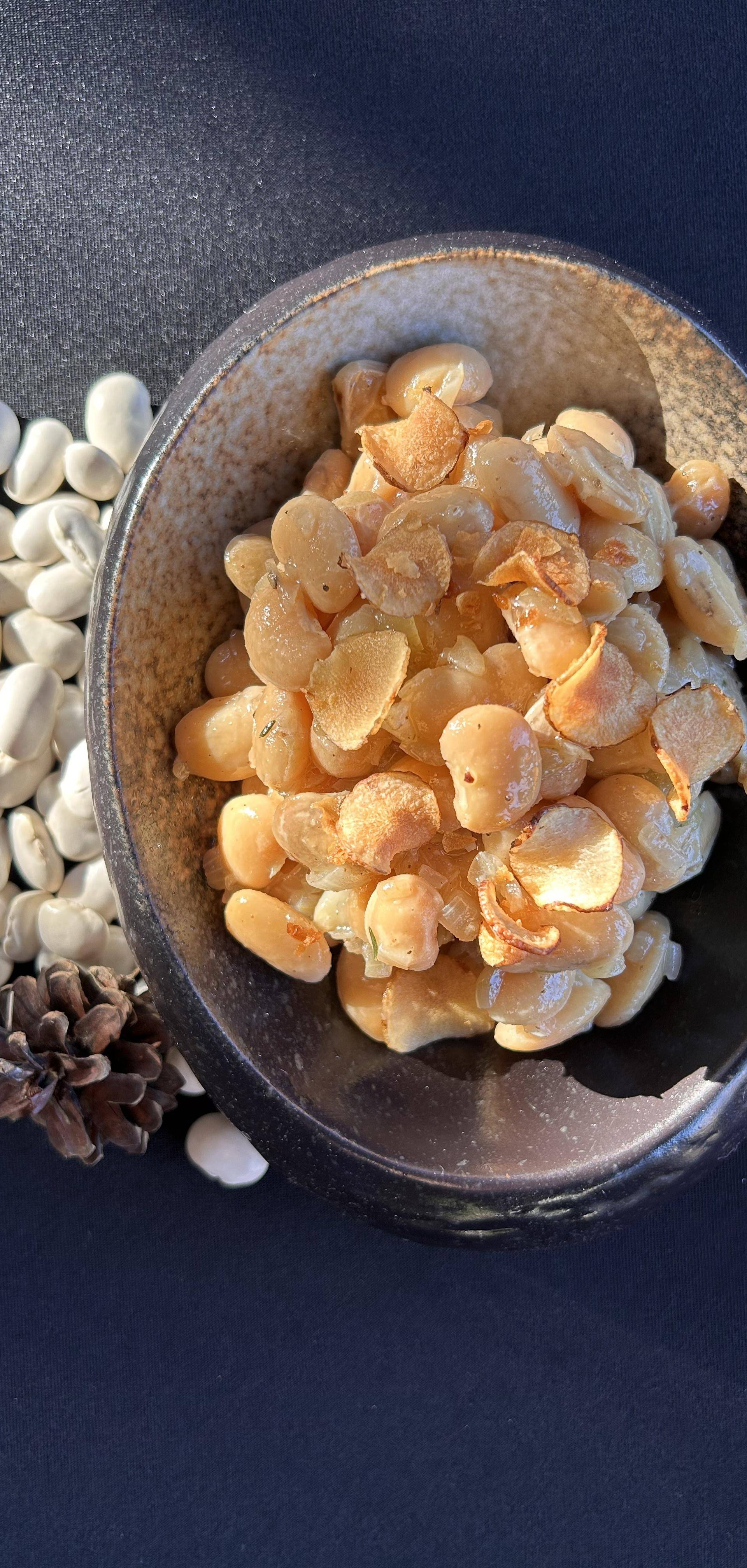 Wigilijna fasola jaś z duszoną cebulką i olejem lnianym - przepisy Cook4Me | Tefal