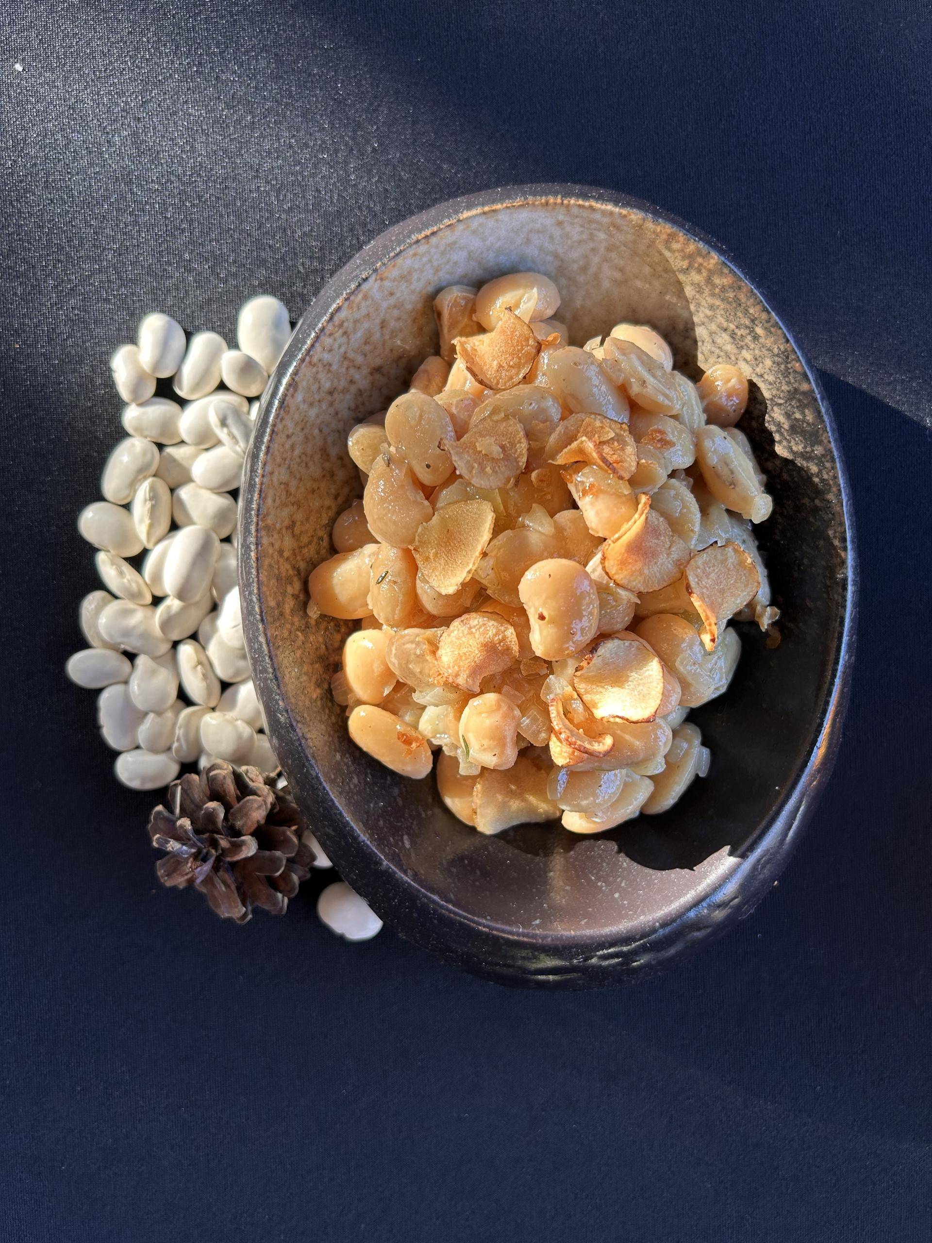 Wigilijna fasola jaś z duszoną cebulką i olejem lnianym - przepisy Cook4Me | Tefal