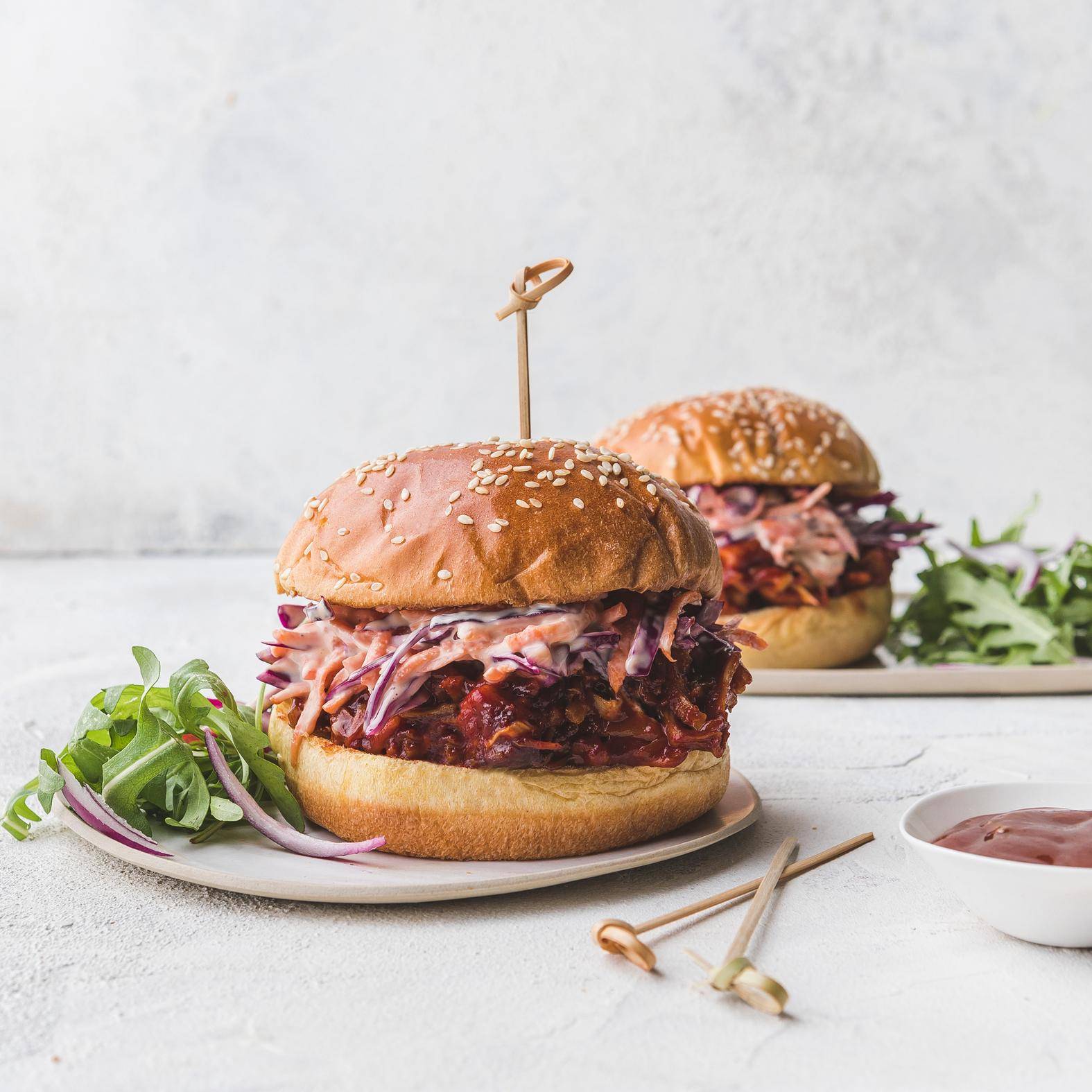 Wegańskie burgery - przepisy Dual EasyFry&Grill | Tefal