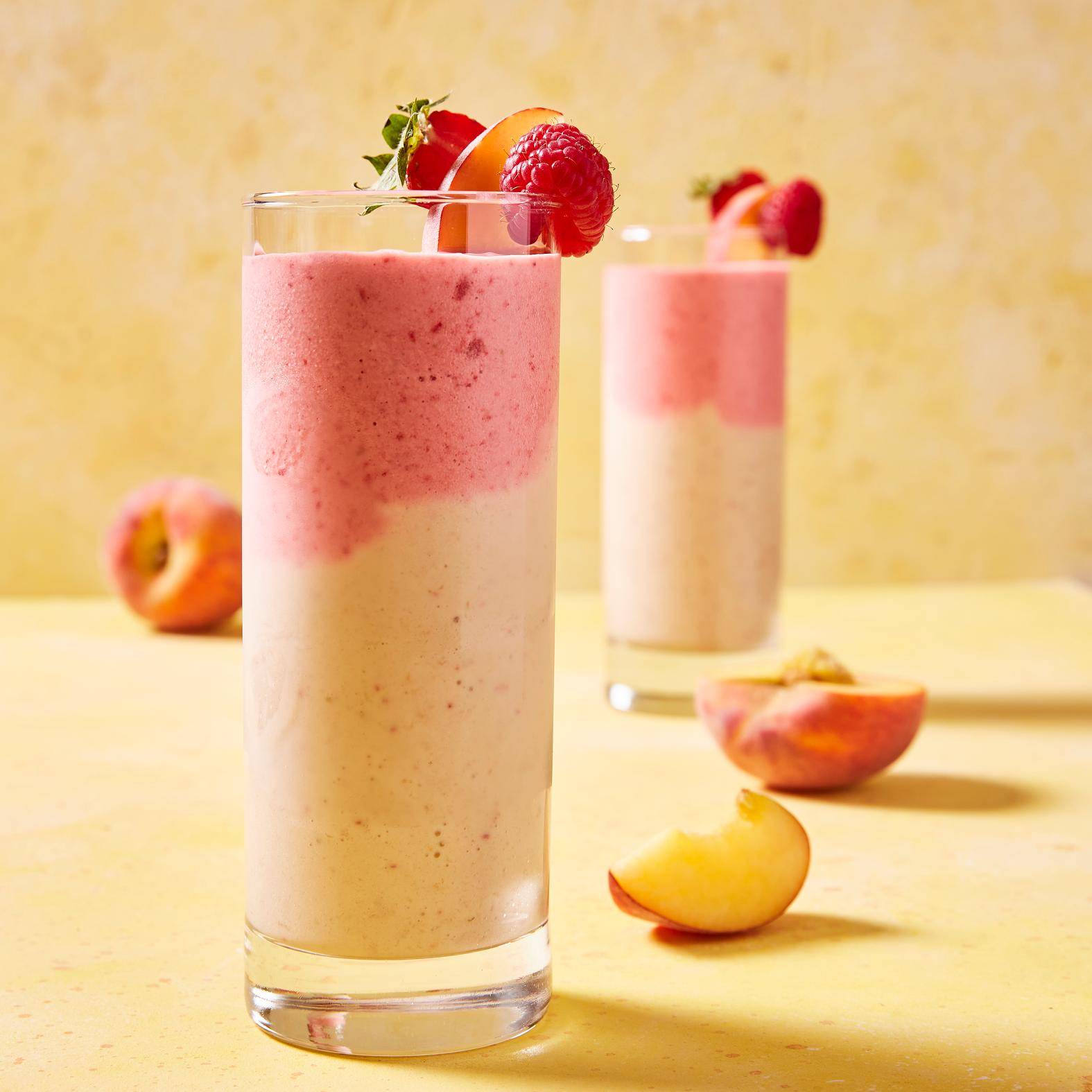 Velvety red peach smoothie - przepisy Blend up | Tefal