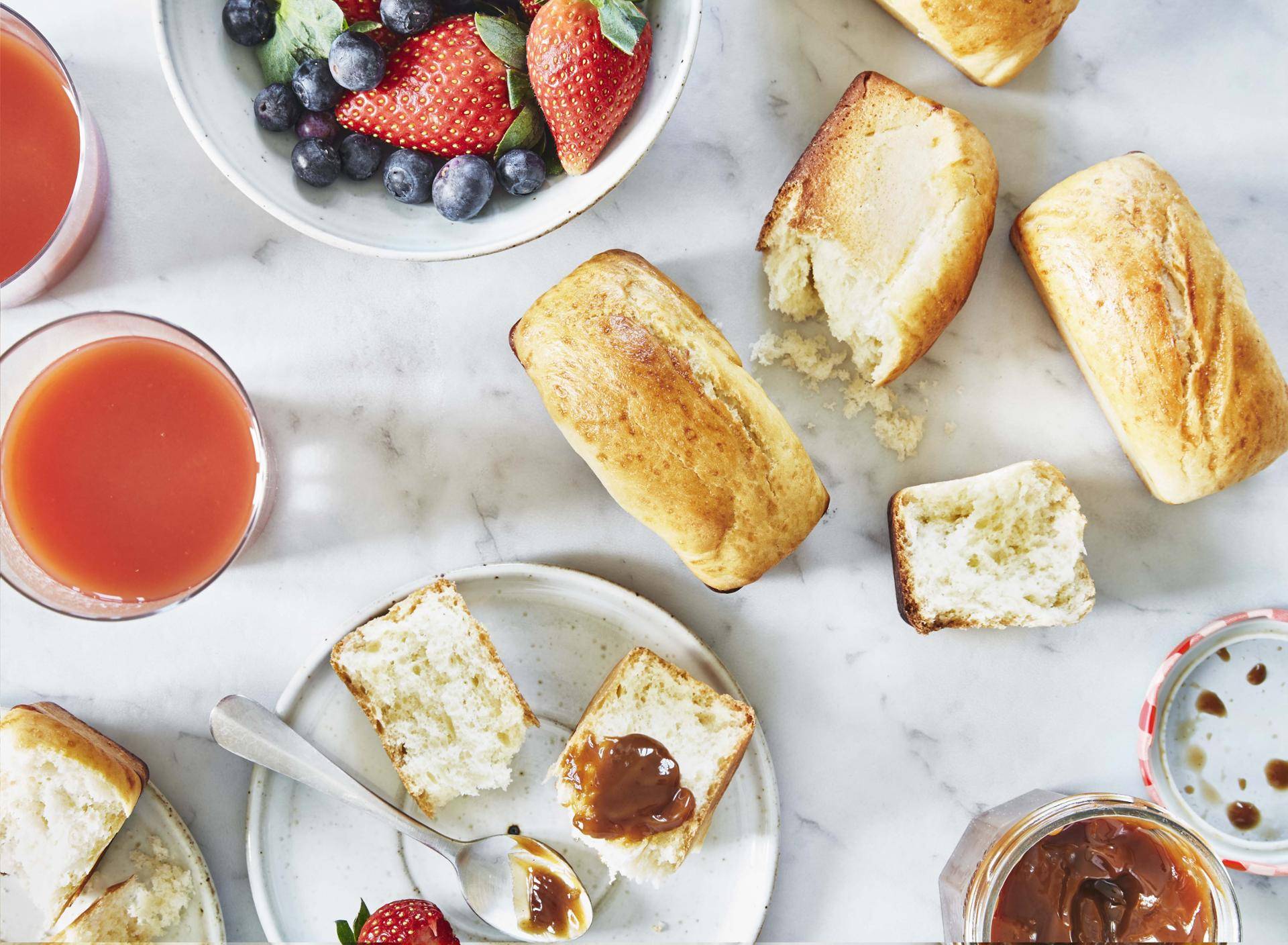 Mleczne bułeczki - przepisy Cake Factory | Tefal