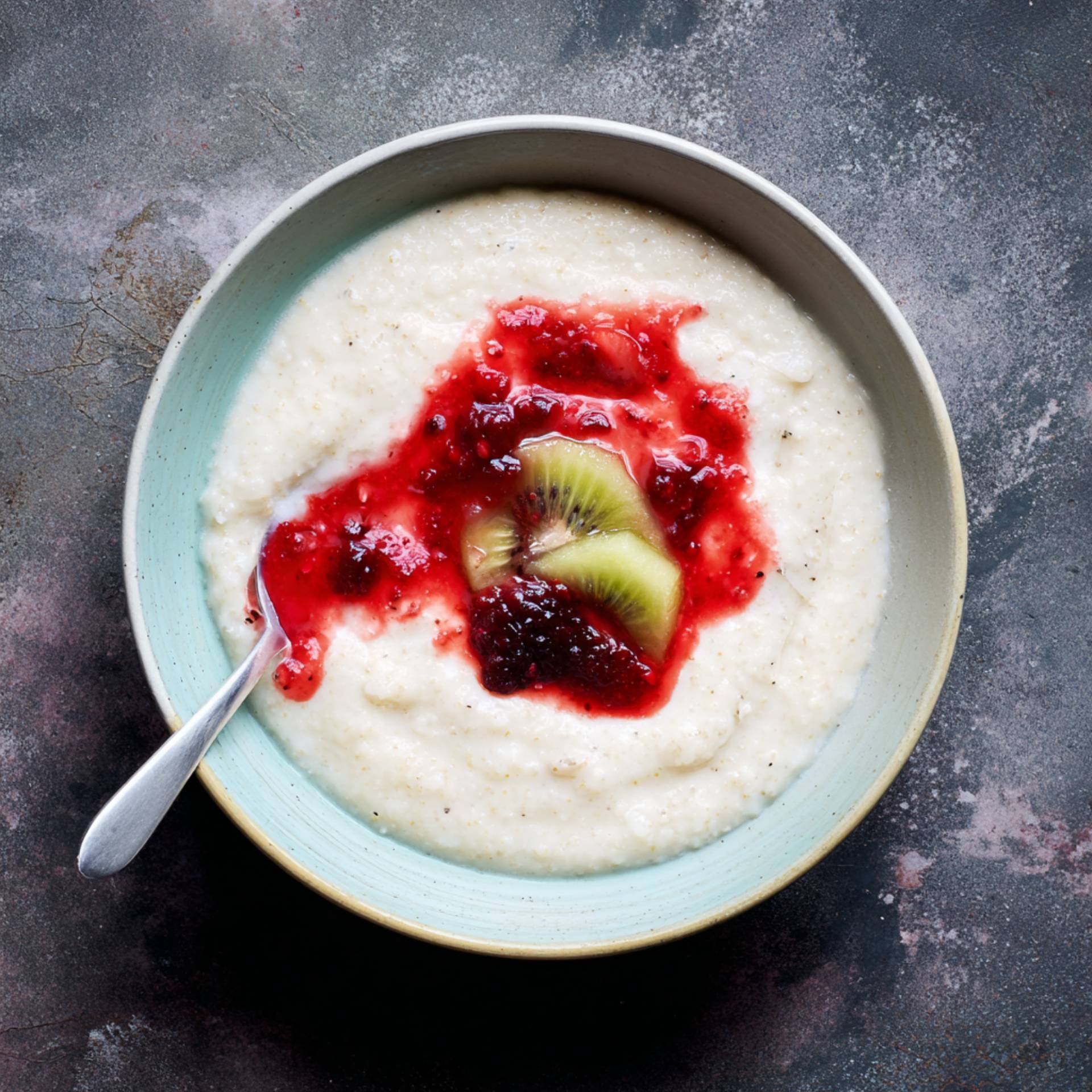 Kokosowa kasza manna z owocami - przepisy Cook4Me | Tefal