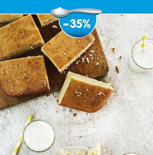 Niska zawartość cukru: Ciasto jogurtowo - cytrynowe - przepisy Cake Factory | Tefal