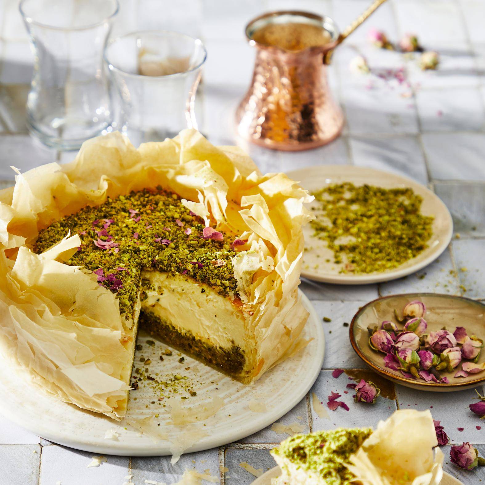 Sernik baklawa - przepisy EASY FRY GRILL & STEAM 3 in 1 | Tefal