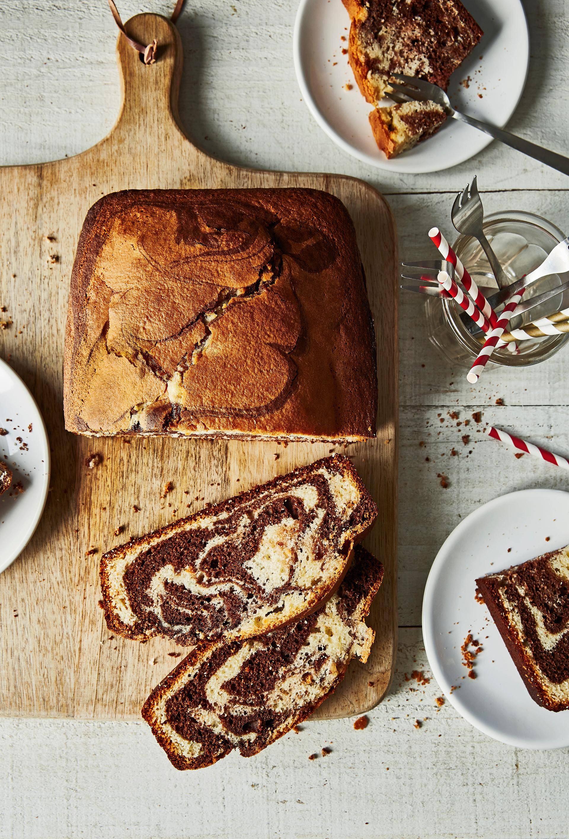 Czekoladowo-waniliowa babka marmurkowa - przepisy Cake Factory | Tefal